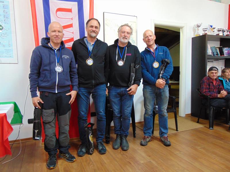 Prizegiving - Lago Maggiore International RS Aero Regatta in Maccagno, Italy photo copyright Unione Velica Maccagno taken at Unione Velica Maccagno