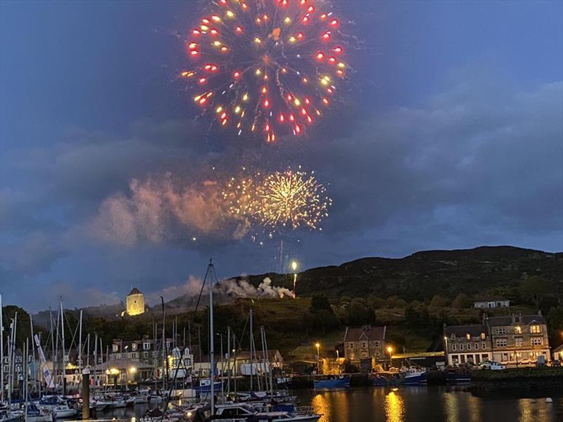Scottish Series 2023 Firework Display - photo © Clyde Cruising Club