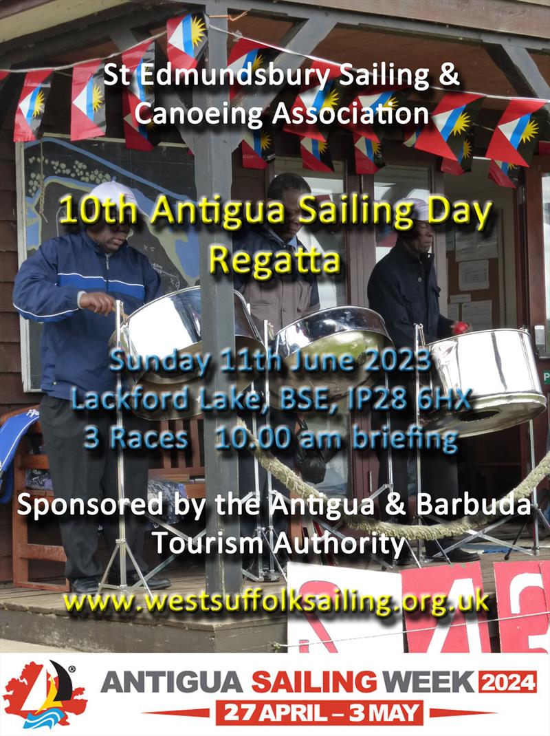 SESCA Antigua Sailing Day Regatta photo copyright Mike Steele taken at St Edmundsbury Sailing & Canoeing Association