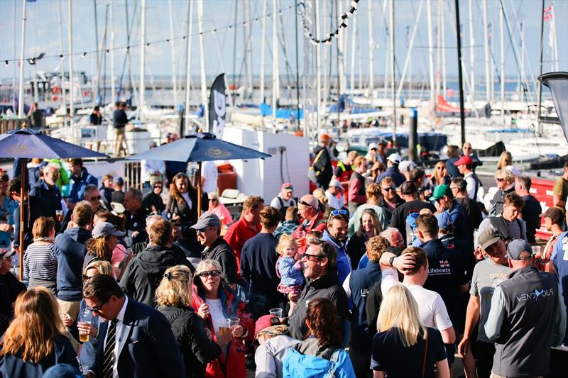 Race Village at Cowes Yacht Haven - photo © Paul Wyeth