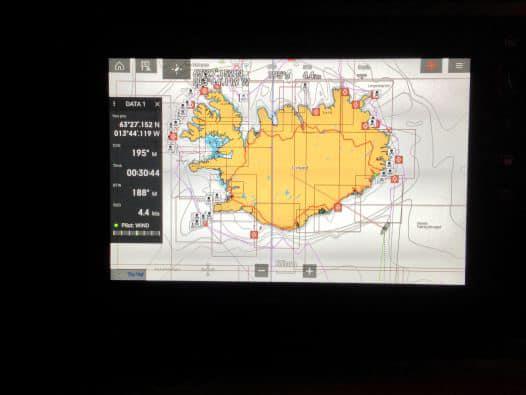Round Iceland Challenge route onboard ‘AJ Wanderlust' photo copyright Charlene Howard & Bobby Drummond taken at Royal Western Yacht Club, England