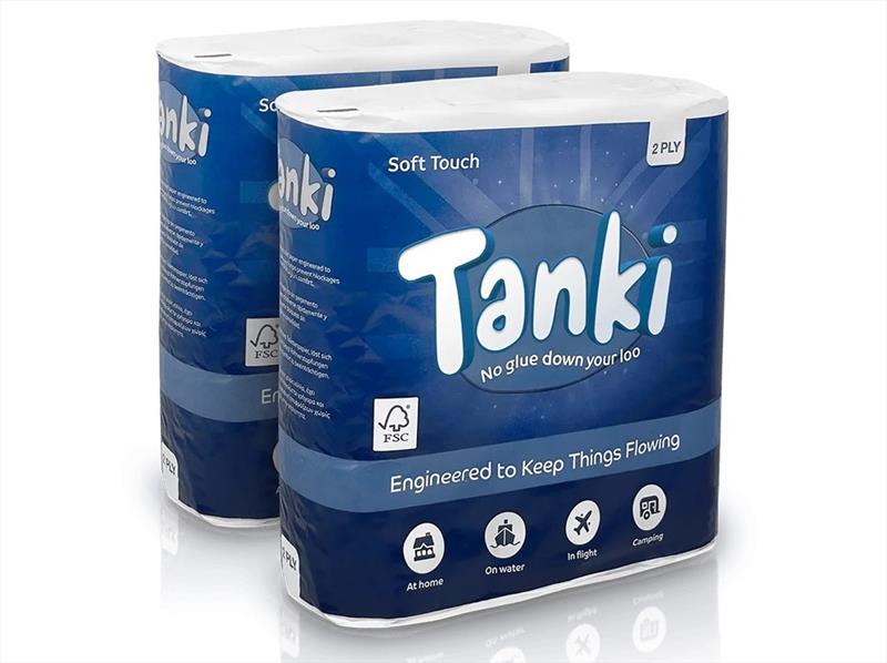 100% glue and plastic-free toilet roll, Tanki - photo © Clean Sailors