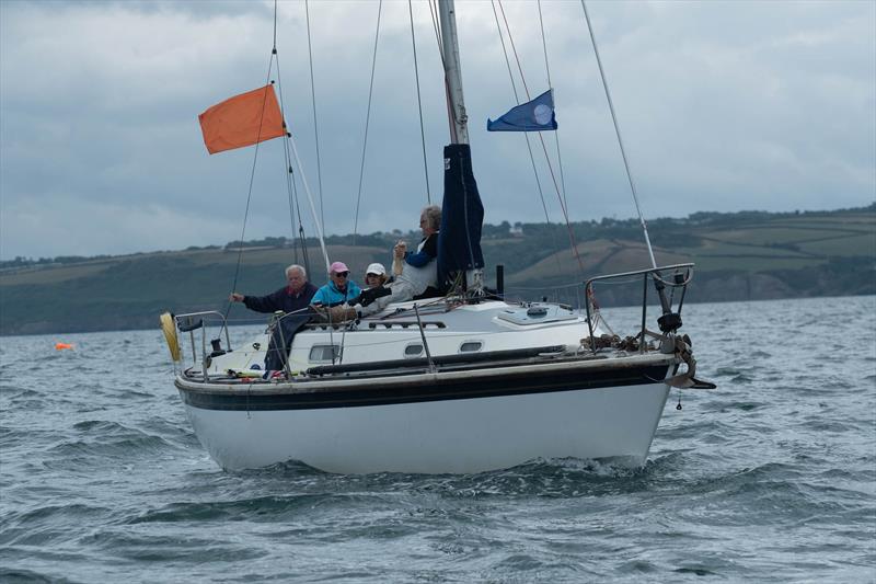 Race Team aboard Rodmar during the New Quay Yacht Club Keelboat Regatta 2023 photo copyright Peter Thomas taken at New Quay Yacht Club