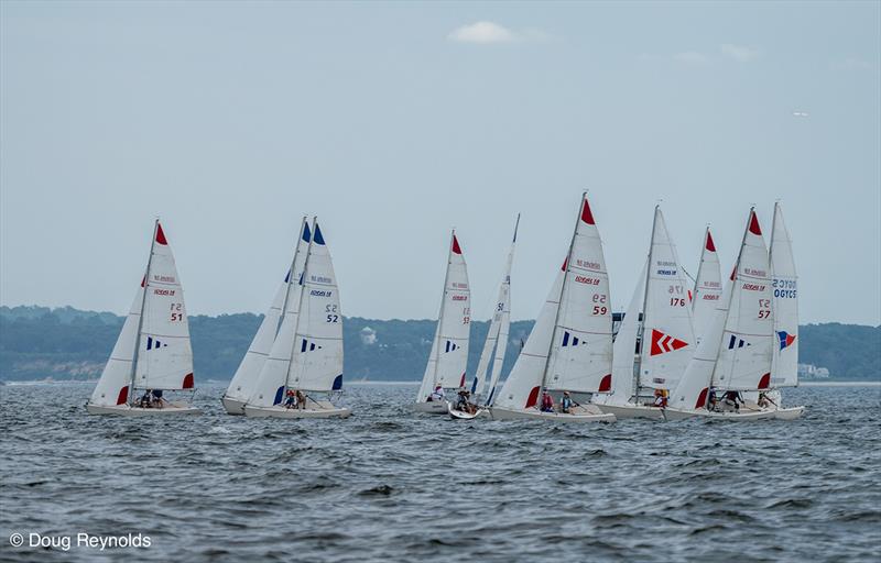 Ideal 18s - Crockers Boat 51 - Larchmont Race Week Weekend - photo © Doug Reynolds