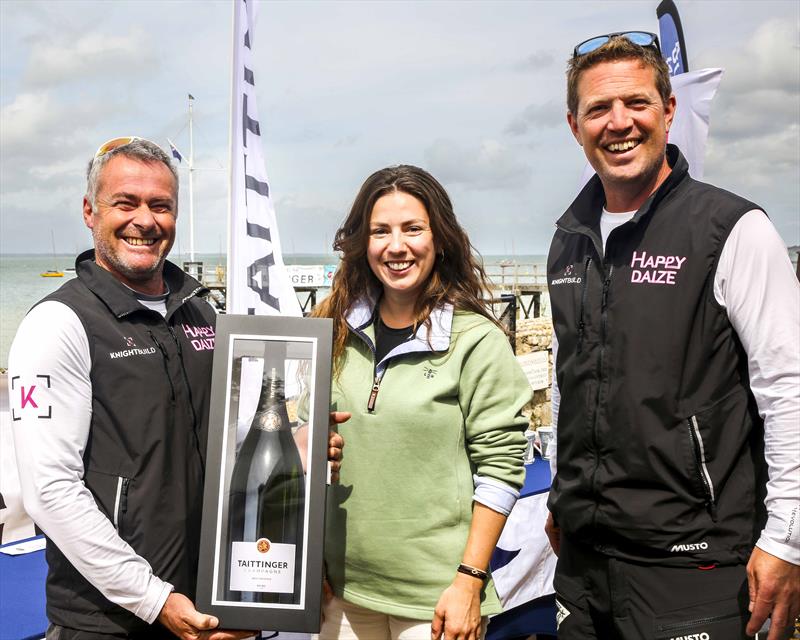 Taittinger Royal Solent Yacht Club Regatta 2023 Overall Winner Happy Daize and their Jeraboam - photo © Jake Sugden