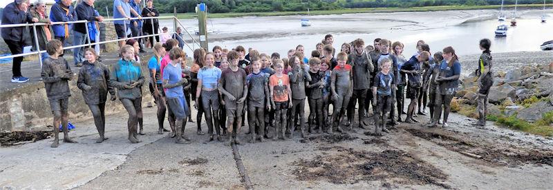 Solway YC Cadet Week - Before & after! photo copyright Becky Davison taken at Solway Yacht Club