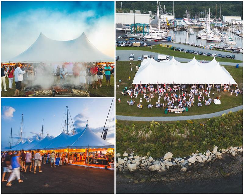 Onshore gatherings at Safe Harbor Race Weekend 2022 photo copyright Safe Harbor / Stephen Cloutier taken at 