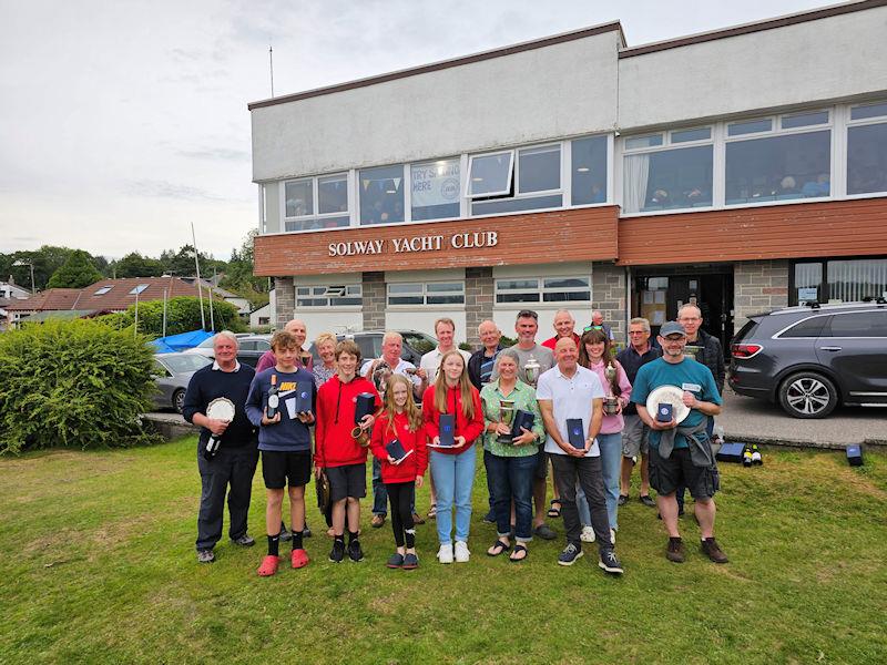 Kippford Week 2023 - Prize Winners - photo © Finlay Train