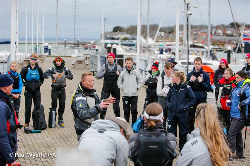 The BKA provides coaching for sailors aged 18-24 photo copyright Paul Wyeth / www.pwpictures.com taken at 