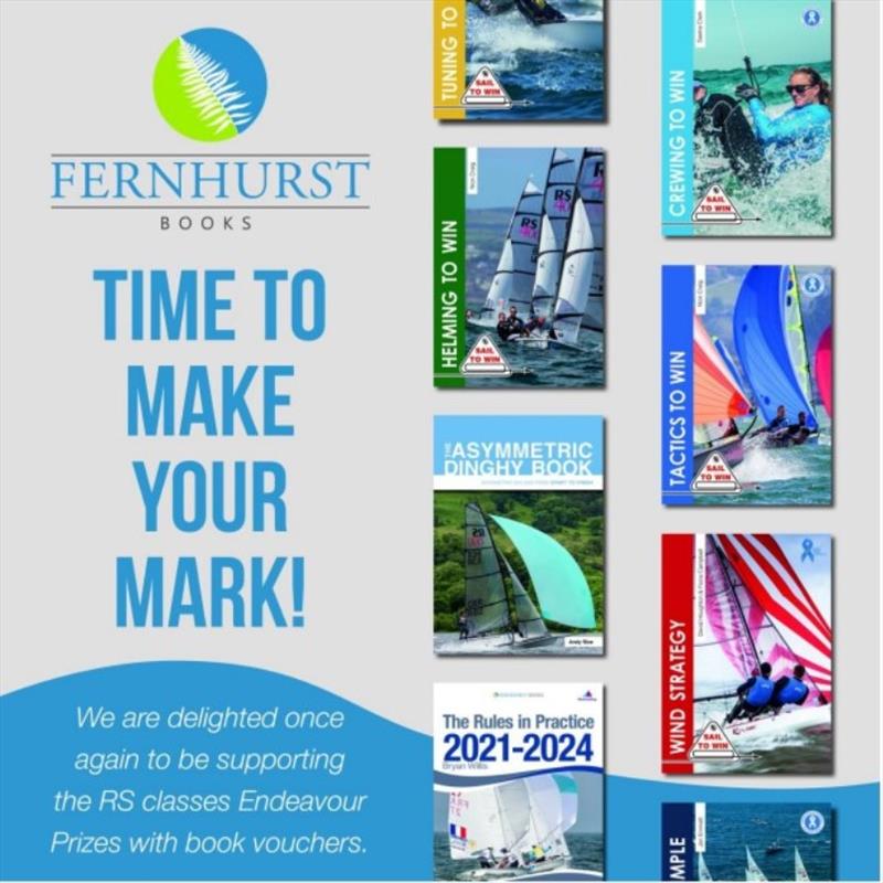 Fernhurst Books to sponsor RS Class Association photo copyright Fernhurst Books taken at 