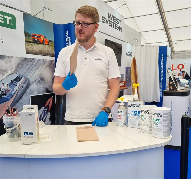 Wessex Resins & Adhesives at Southampton International Boat Show photo copyright Wessex Resins & Adhesives taken at 