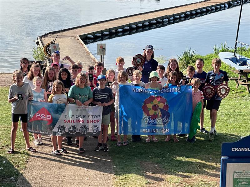 P&B Northamptonshire Youth Series 2023 at Cransley photo copyright Greg Croxton taken at Cransley Sailing Club