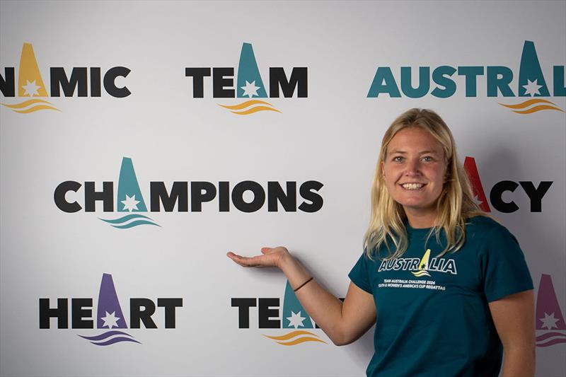Tash Bryant - Team Australia Challenge 2024 Youth & Women's America's Cup Regattas photo copyright Team Australia Challenge taken at 