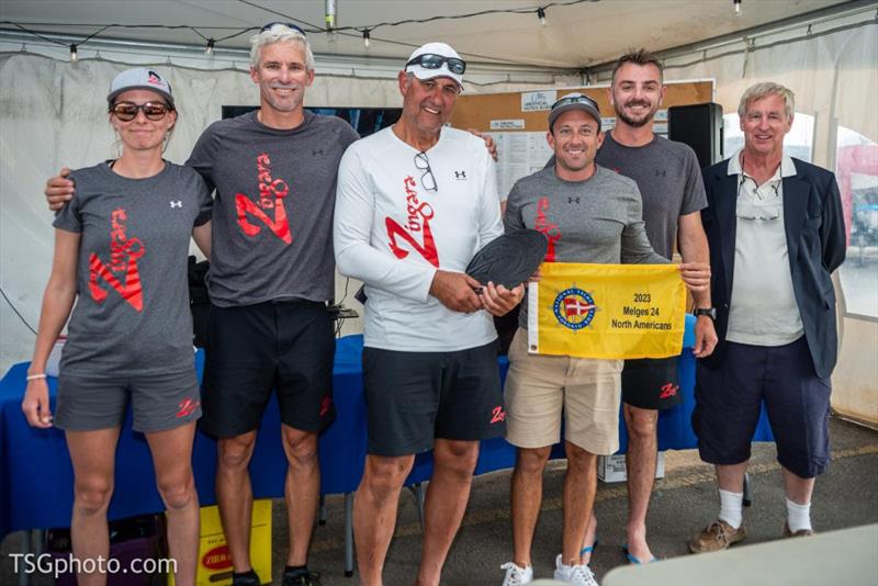 Melges 24 North American Champions 2023 - Zingara CAN853 - Richard Reid (Skipper), Billy Gooderham, Brian Kamilar, Ian Sloan, Serena Vilage - photo © Christian Bonin / TSGphoto.com