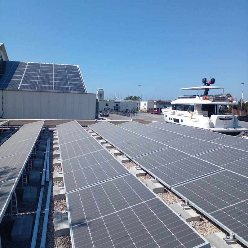Solar panels at D-Marin Turgutreis Marina - photo © D-Marin