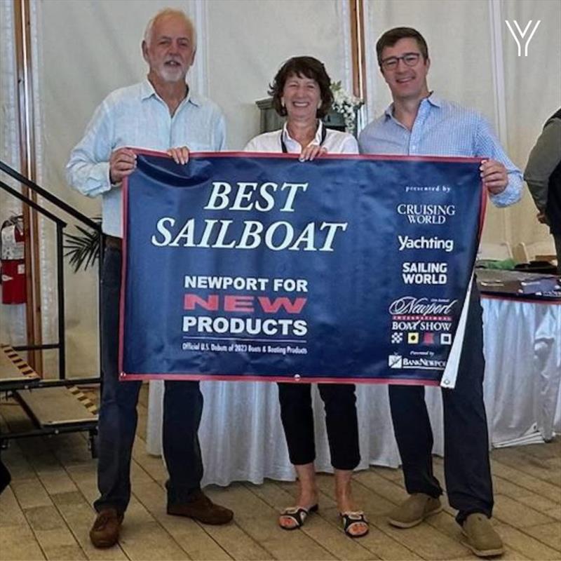 The Y7 `Miss Shell` received the award for the `Best New Sailboat` photo copyright YYachts taken at 