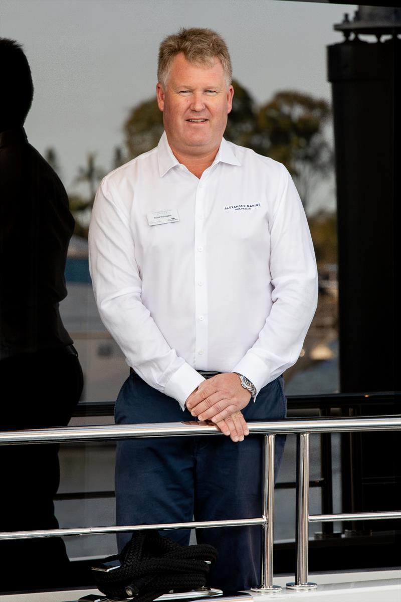 Todd Holzapfel, Dealer Principal Alexander Marine photo copyright Whitehaven Motor Yachts taken at 