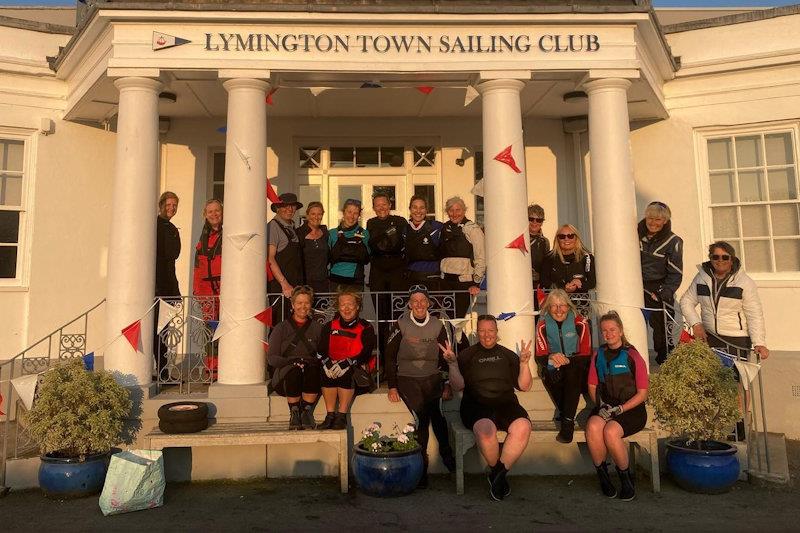 Dangerous Girls at Lymington photo copyright LTSC taken at Lymington Town Sailing Club