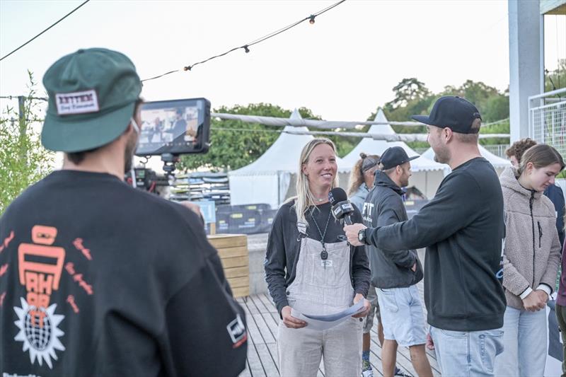 Lisa Kloster is making her Foilstyle debut at this event - 2023 EFPT Geneva, Day 1 - photo © Protography Official