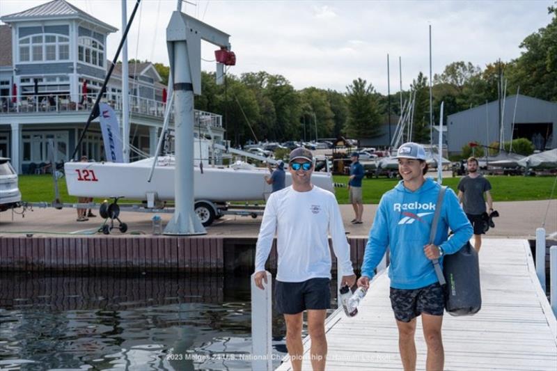 Stunning practice day sets the stage for day 1 at 2023 U.S. Melges 24 Nationals photo copyright Hannah Lee Noll / U.S. Melges 24 Nationals taken at Lake Geneva Yacht Club