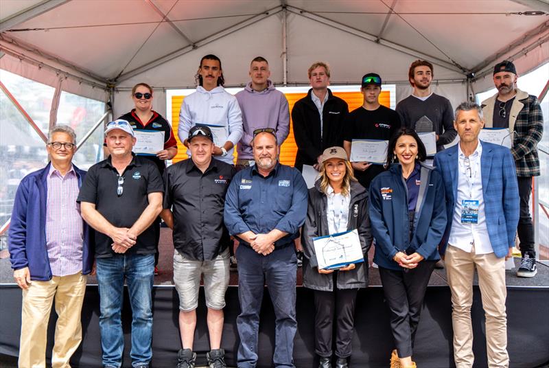 Congratulations apprentices and employer of the year - photo © Boating Industry Association of Victoria