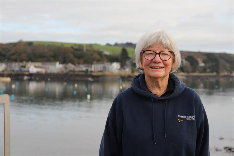 Gaye Slater is new Chair of the Port of Falmouth Sailing Association photo copyright Ian Symonds taken at Port of Falmouth Sailing Association