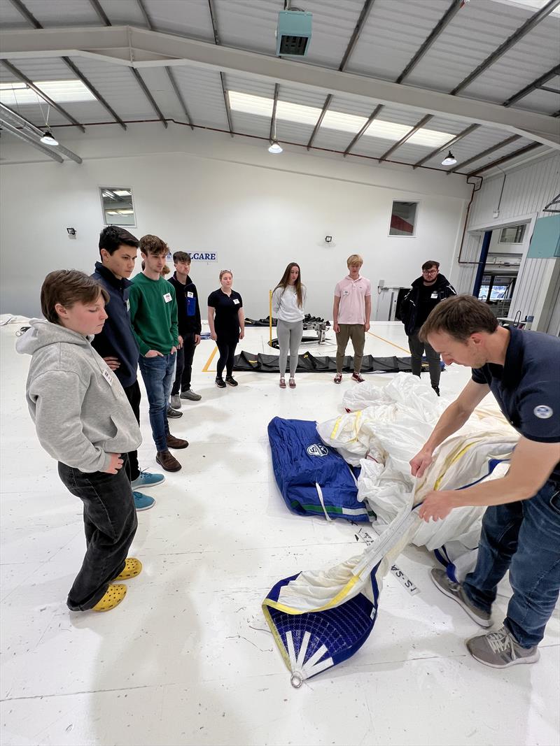 BKA 2024 selection weekend workshops hosted by North Sails photo copyright Richard Moxey taken at 