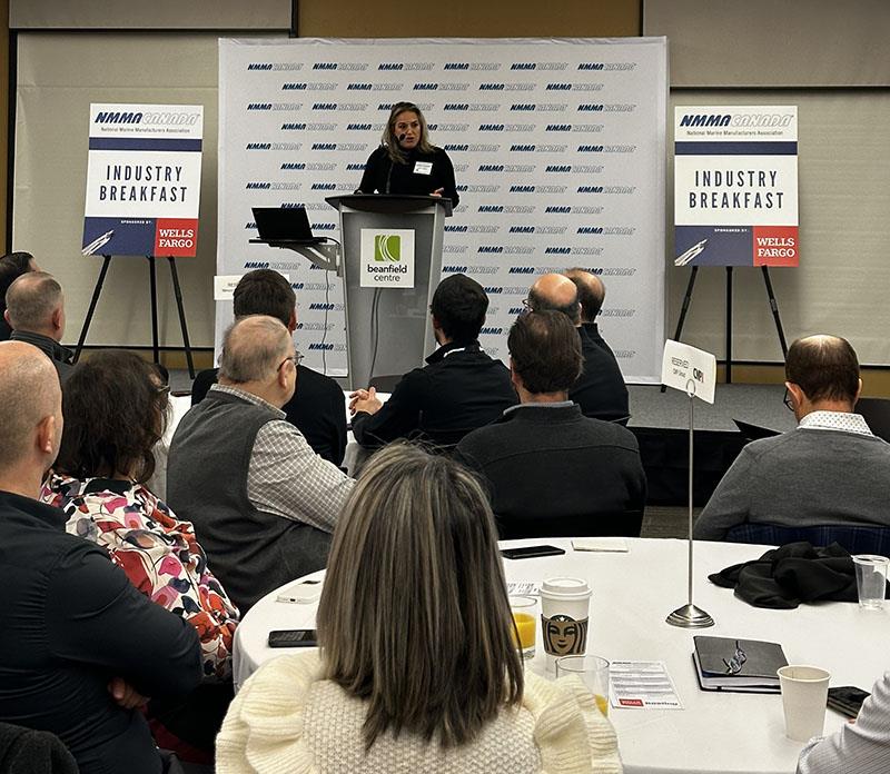 NMMA Canada industry breakfast - photo © National Marine Manufacturers Association