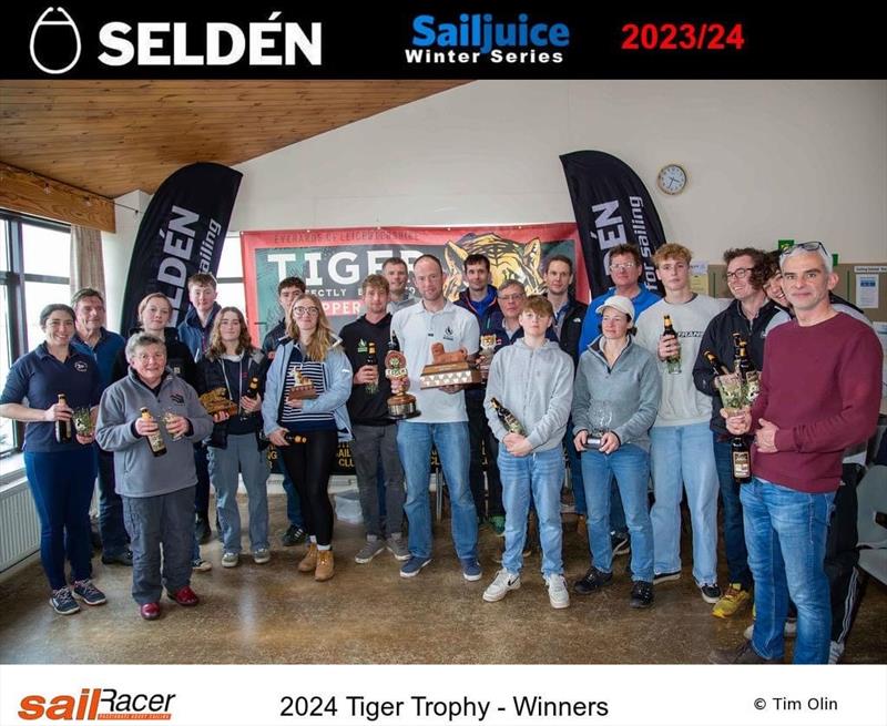 2024 Tiger Trophy Winners photo copyright Tim Olin / www.olinphoto.co.uk taken at Rutland Sailing Club