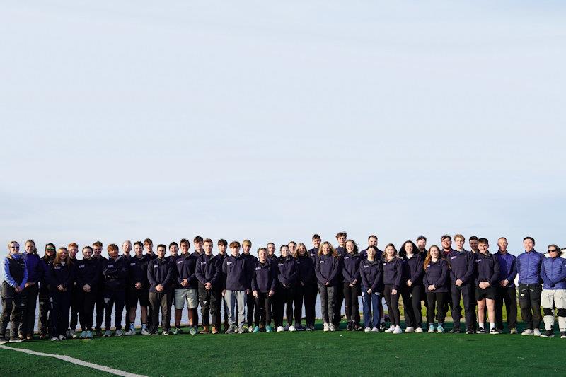 British Keelboat Academy training squad photo copyright Simon Winkley taken at Queen Mary Sailing Club