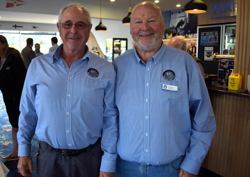 (Left to Right) BYC Board Member Wayne Freeman and Rear Commodore John Mills - photo © Jane Austin