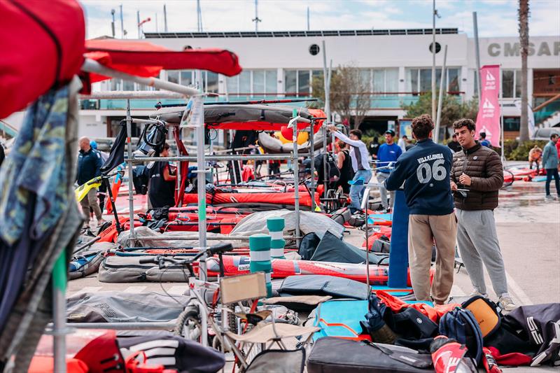 iQFOiL area at CMSAP - photo © Sailing Energy / Trofeo Princesa Sofía Mallorca