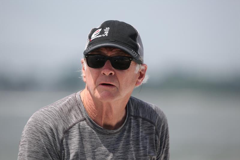 Celebrating legends — Greg Fisher is a world champion sailor (he holds 21 North American or National Championships in seven different classes), a collegiate All-American, and the Director of Sailing at the College of Charleston from 2010 through 2018 - photo © Joy Dunigan / CRW2023