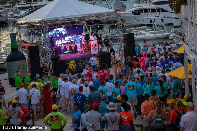 Crews enjoyed the English Harbour Rum Prizegiving after racing - 55th Antigua Sailing Week photo copyright 268 Media / Travis Harris taken at Antigua Yacht Club