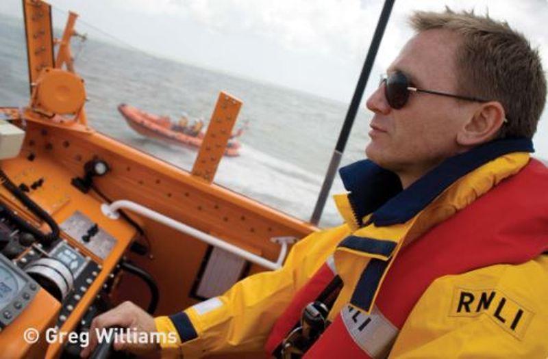 Daniel Craig at Ramsgate - photo © RNLI / Triumph