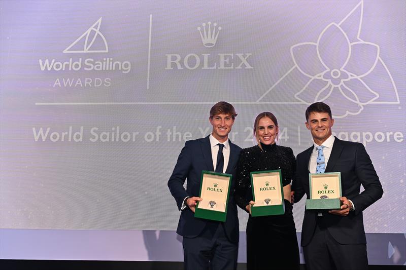 Dutch golden great Marit Bouwmeester and Spain's victorious Olympic and SailGP duo of Botin and Trittel named 2024 Rolex Sailors of the Year - photo © World Sailing