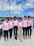 Team St. John-St. Thomas ready to set sail in the STSC Women's Clinic & Regatta in Paradise © Sarah Swan
