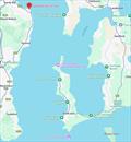 Iron Pot Sailathon map © Sandy Bay Sailing Club