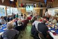 Ian Purkis presents Solway Yacht Club's plans to improve the clubhouse © Scott Train