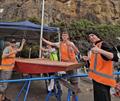 Some of the lads who undertook the Making Waves Foundation course at Woolwich © Paddy McAlpine