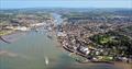 Aerial view of Cowes, Isle of Wight © www.visitisleofwight.co.uk