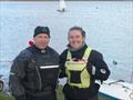 Ben and Sally Ratcliffe during the Dovestone Sailing Club Christmas Plate &copy; Nik Lever