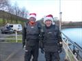 Tim Allen and Iain McNeill during the Dovestone Sailing Club Christmas Plate &copy; Nik Lever