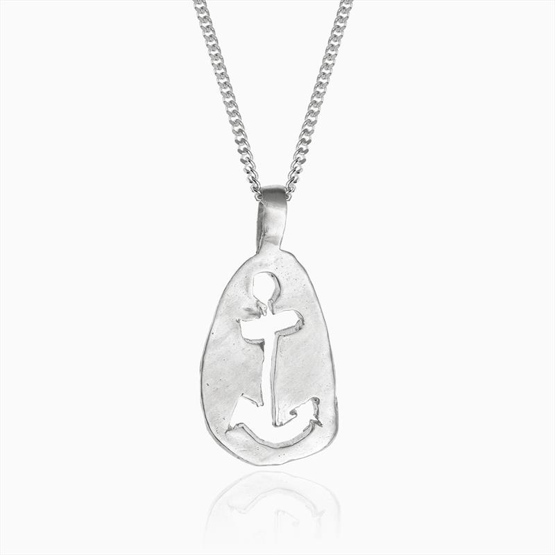 Anchor Sketch Pendant inspired by Bernard Moitessier's Spirit - photo © Angela Lago