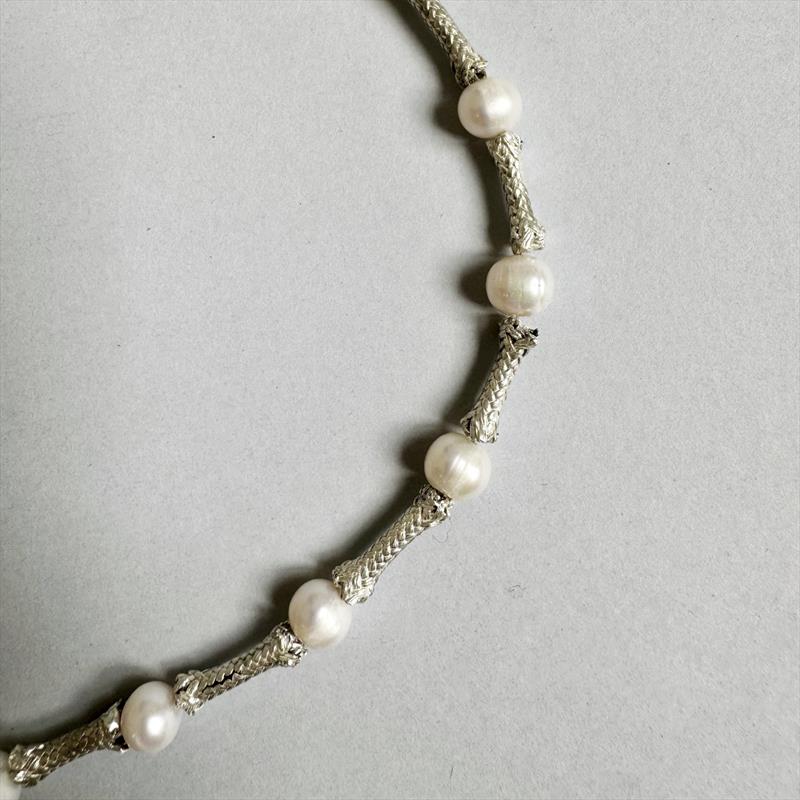 Sterling Choker Ropes and Fresh Water Pearls - photo © Angela Lago