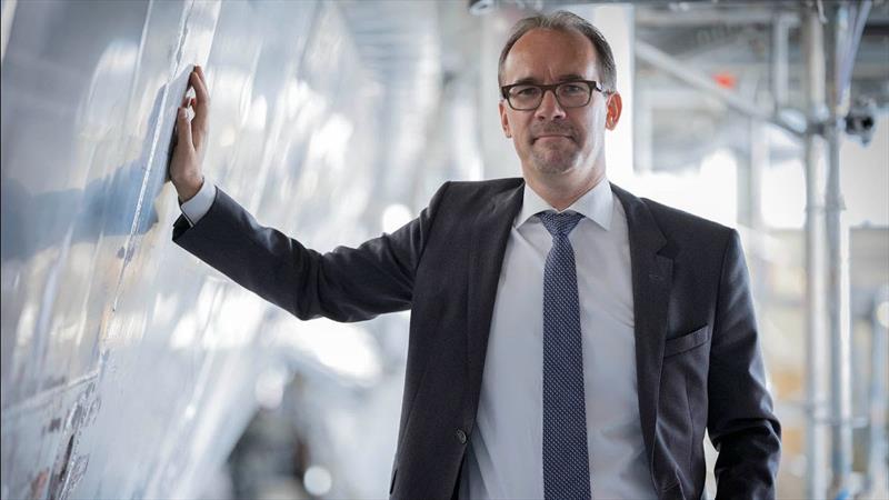 Rick van de Wetering, Heesen's COO photo copyright Heesen Yachts taken at 