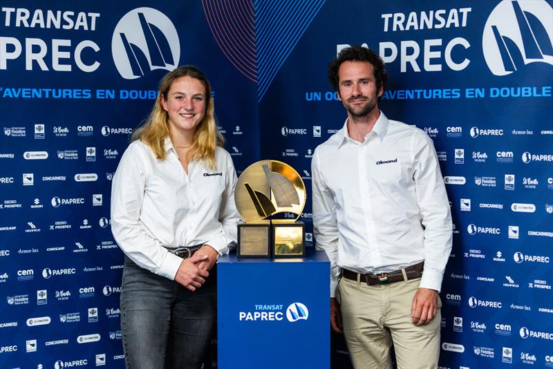 The skippers of the Transat Paprec - photo © Thomas Deregnieaux - Qaptur