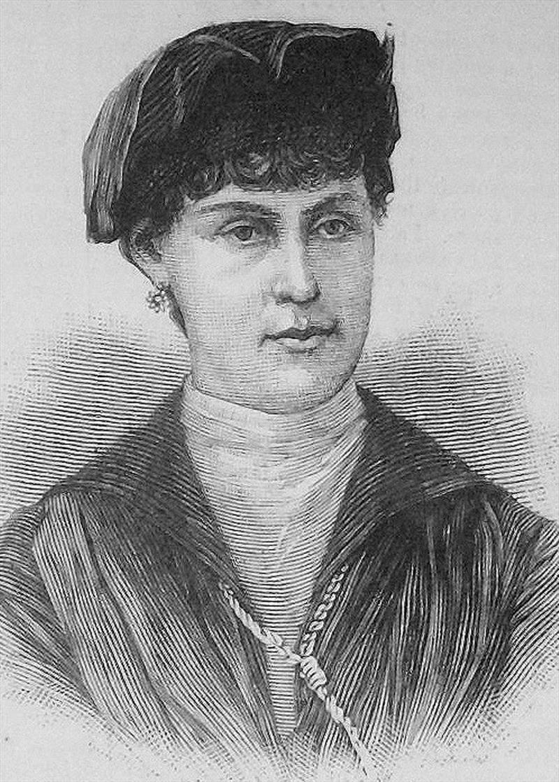 Susan Henn (SCO) (1853-1911) - photo © Harpers Weekly, Aug 1886