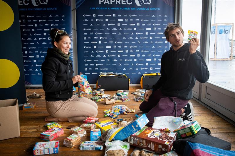 Transat Paprec preparations photo copyright Vincent Olivaud / OC Sport Pen Duick taken at 