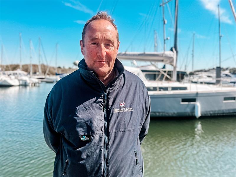 New Beaulieu River Moorings Manager Rupert Parkhouse photo copyright Beaulieu River taken at 